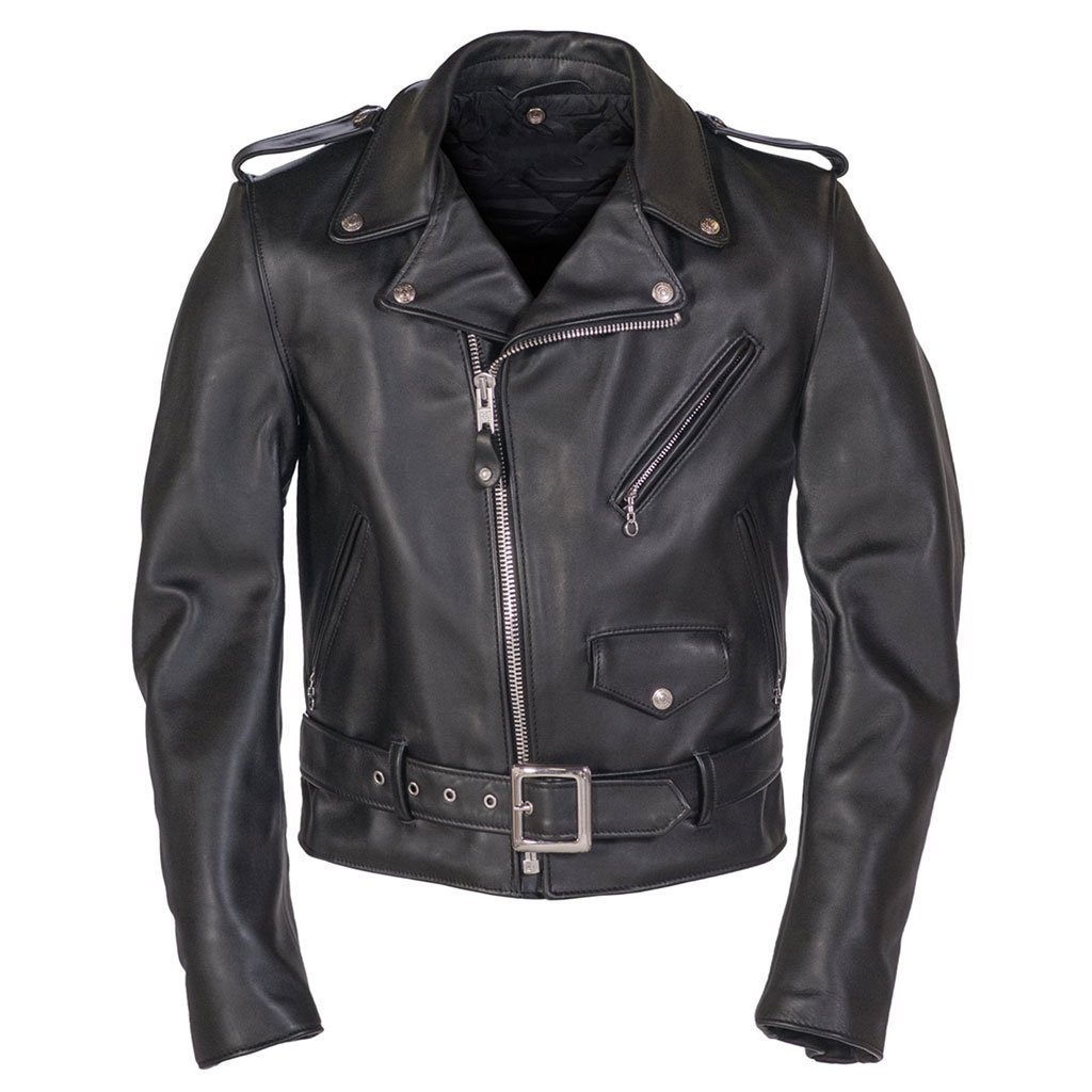 Classic Perfecto Steerhide Leather Motorcycle Jacket - Core Outfits