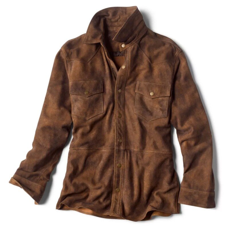 Cross Trails Suede Overshirt | Core Outfits