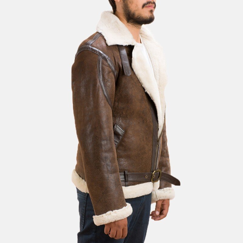 Forest Double Face Shearling Jacket