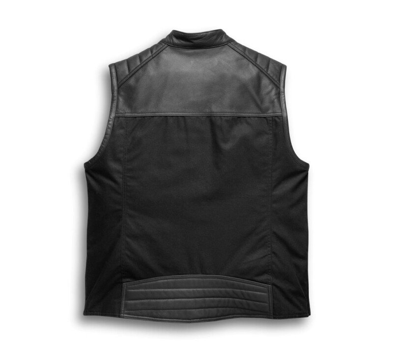 Men's Synthesis Pocket System Leather/Textile Vest