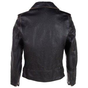 Men's Vintage Fitted Motorcycle Jacket