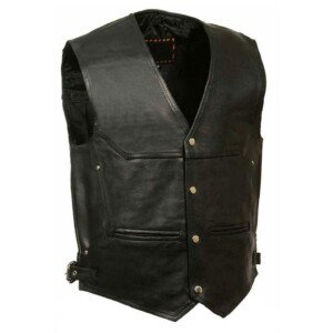 Milwaukee Leather Men's Deep Pocket Vest