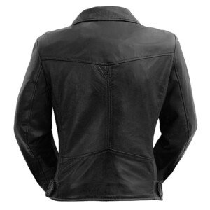 Women's Whet Blu Chloe Asymmetrical Leather Jacket