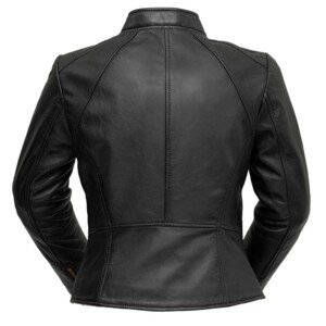 Women's Whet Blu Zoey Asymmetrical Leather Blazer